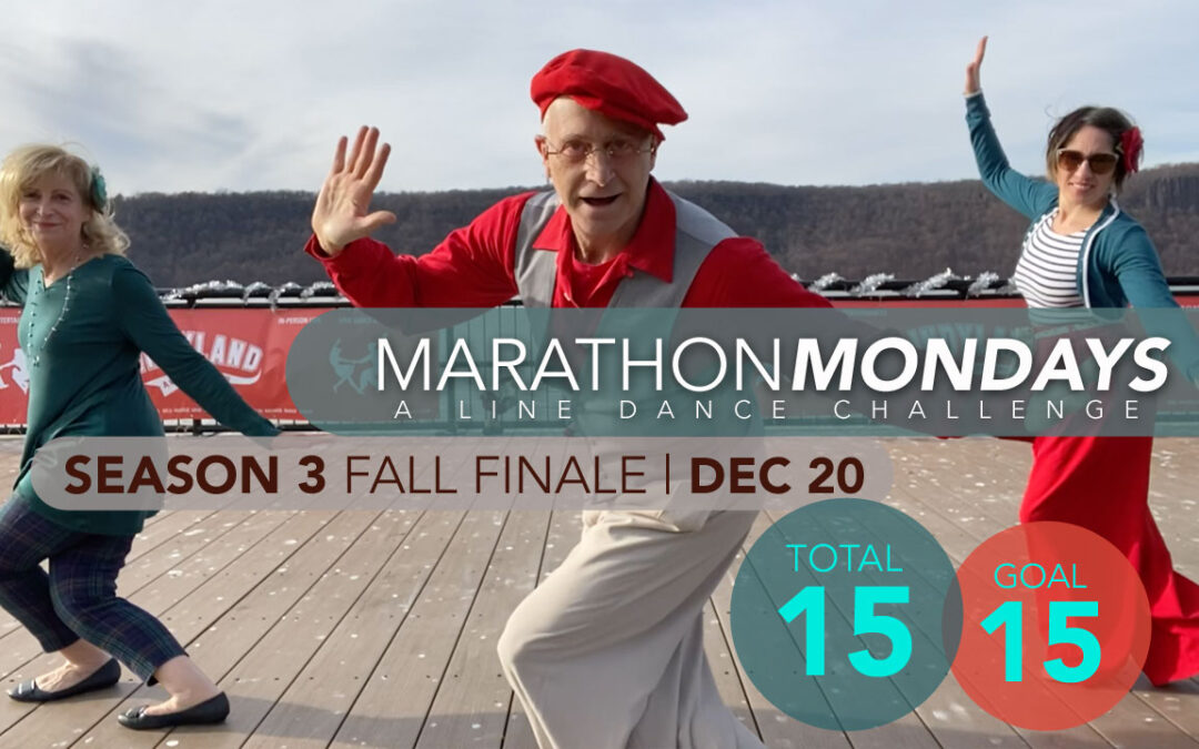 Marathon Mondays Line Dance Challenge DEC 20 Season 3 Finale