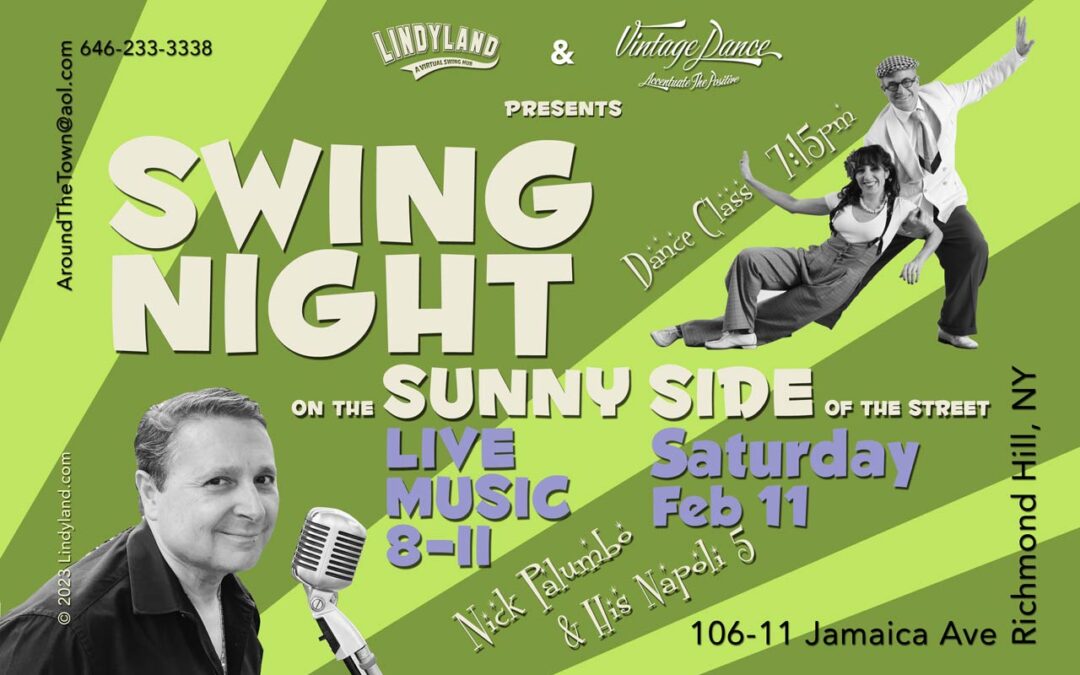 SWING NIGHT On The Sunny Side | FEB 11